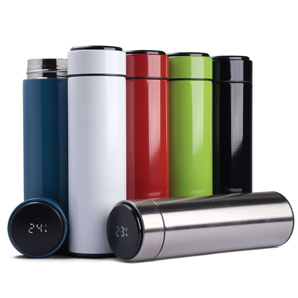 Garrafa Térmica 450ml com Display LED