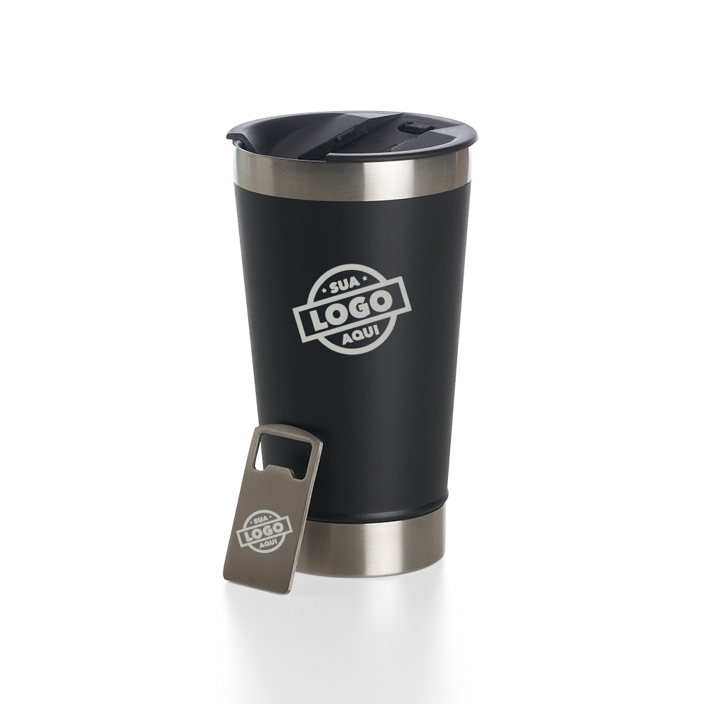 Copo Térmico 500ml com Abridor